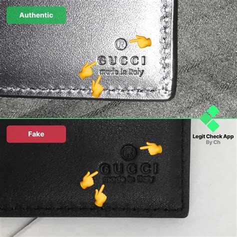 gucci wallet fake or real|how to authenticate gucci wallet.